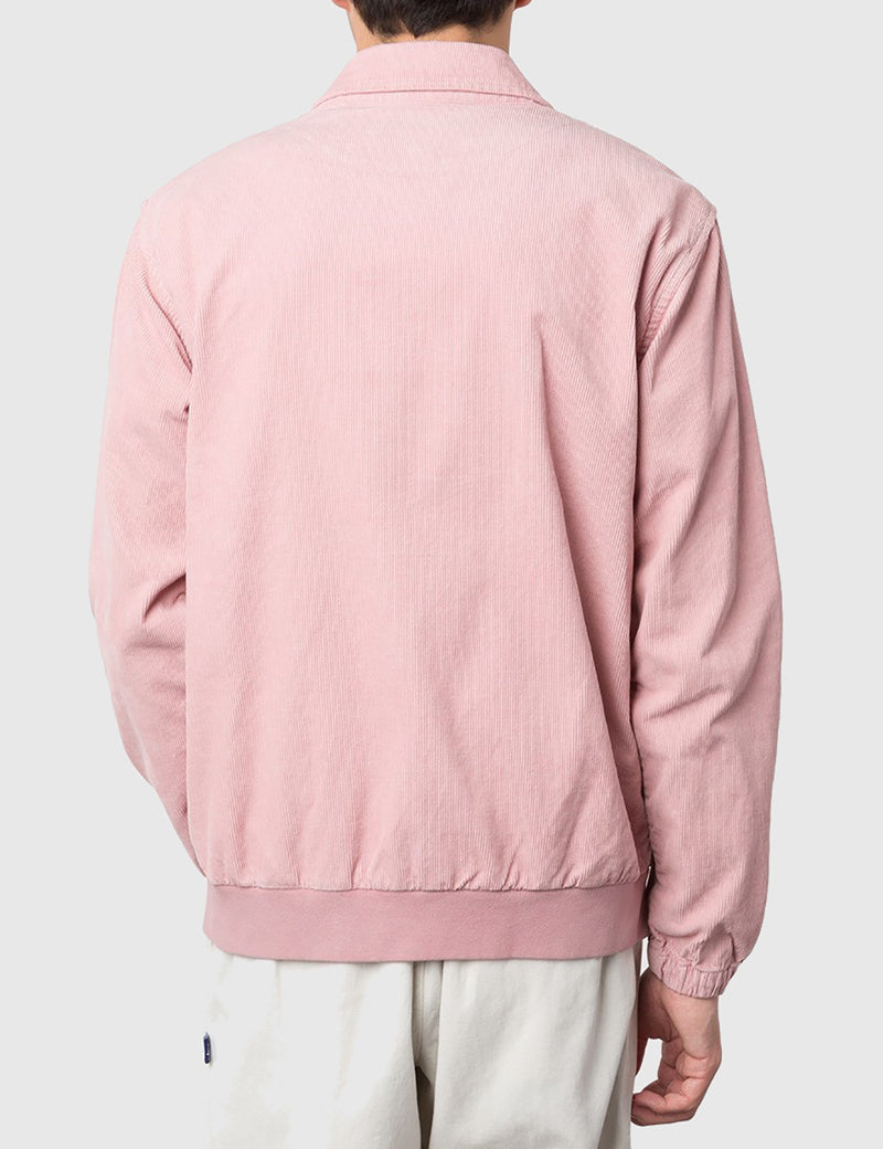 Stussy Bleached Out Cord Jacket - Pink