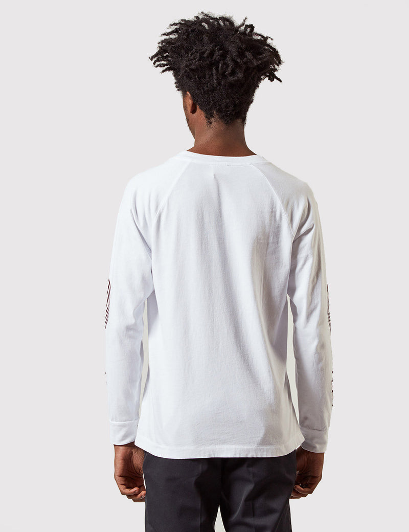 Wood Wood Han Nomad Longsleeve T-Shirt - White