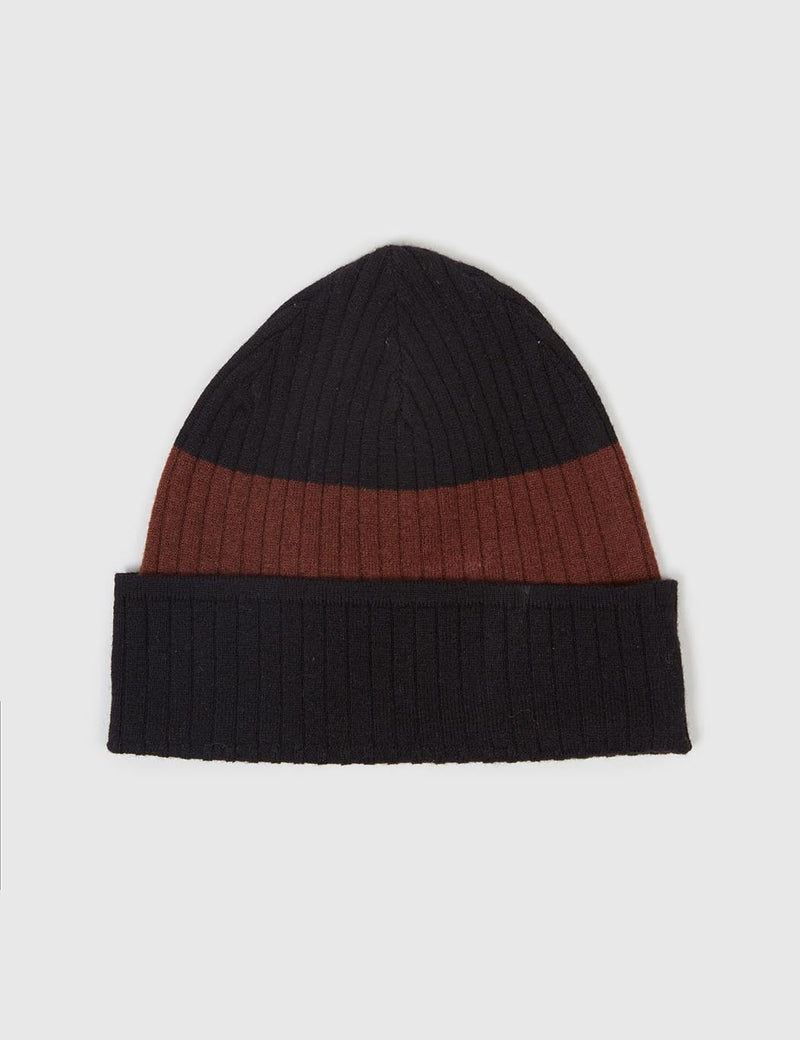 Wood Wood Alice Merino Wool Beanie - Black