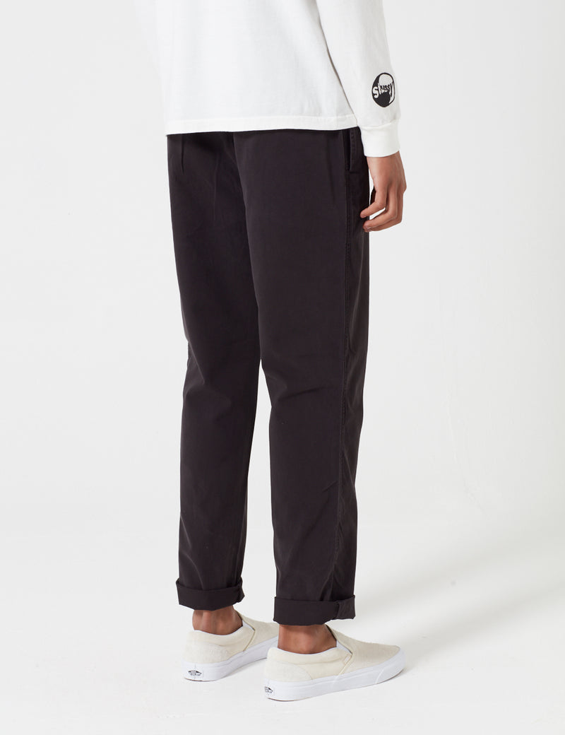 Stussy Brushed Beach Pant Black URBAN EXCESS