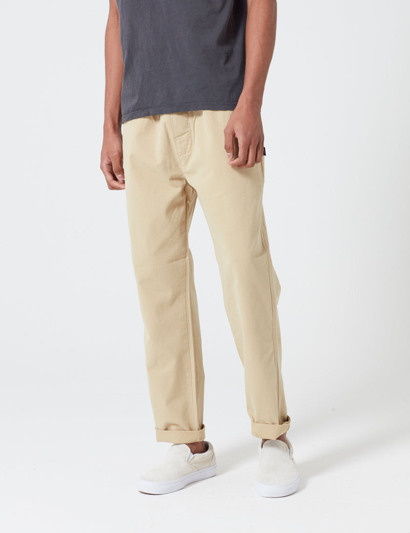 Stussy Brushed Beach Pant - Khaki