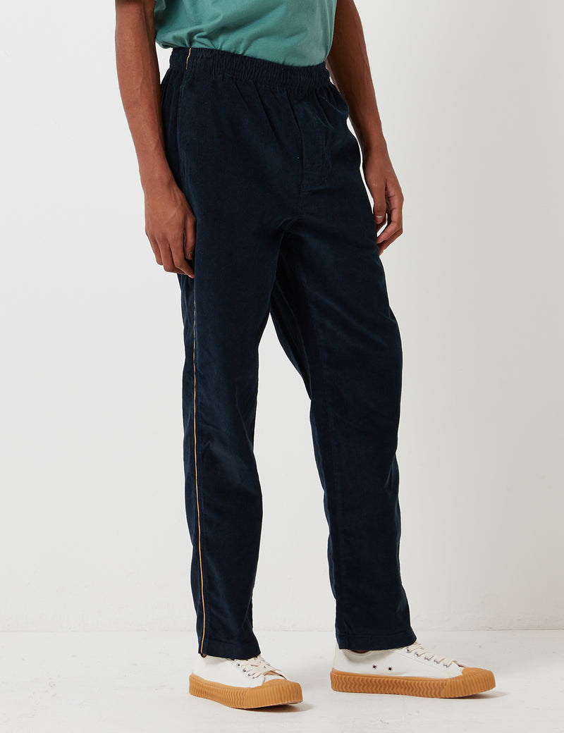 Stussy Side Pipping Cord Pant - Navy Blue