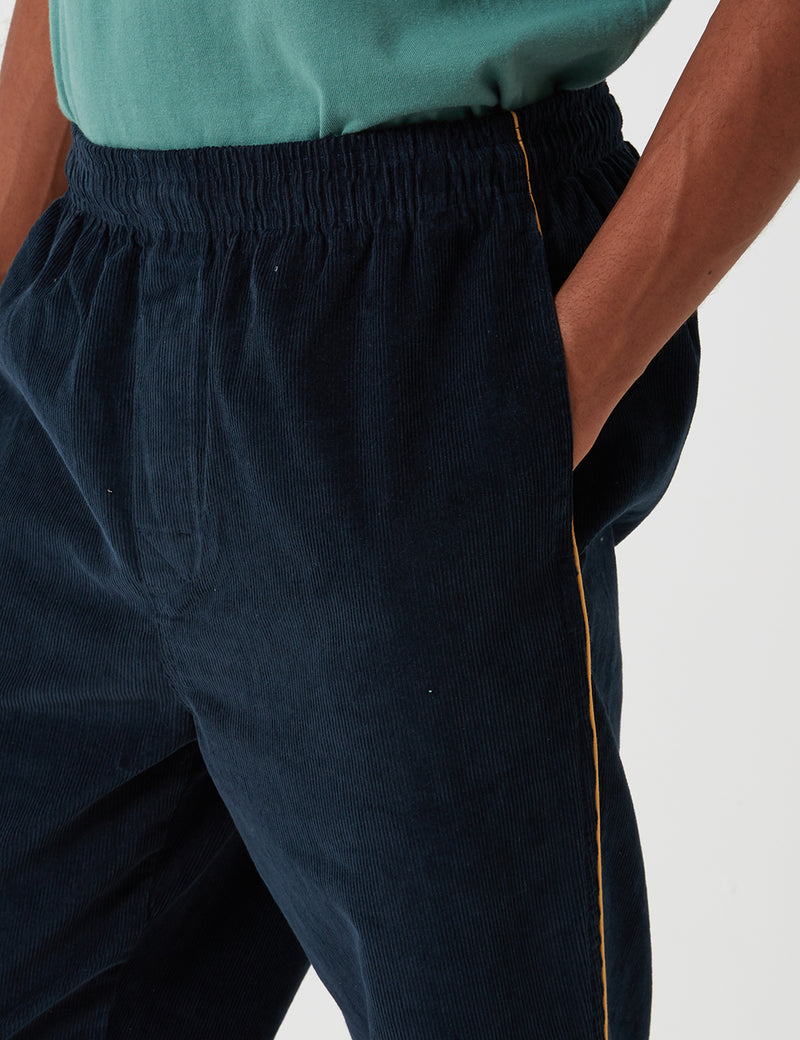 Stussy Side Pipping Cord Pant - Navy Blue