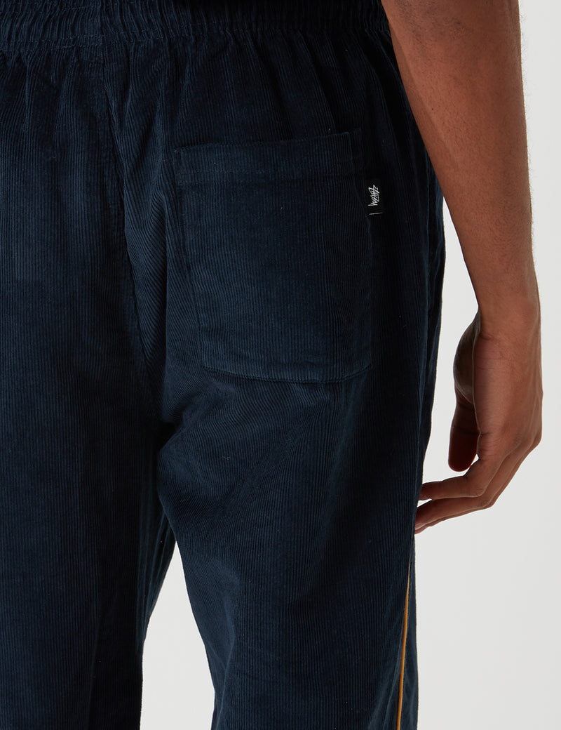 Stussy Side Pipping Cord Pant - Navy Blue