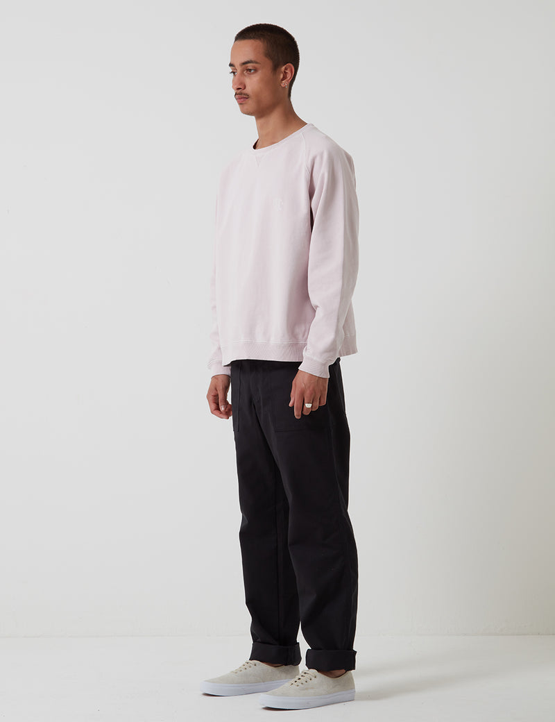 Stan Ray Outfield Sweatshirt - Grey Daze
