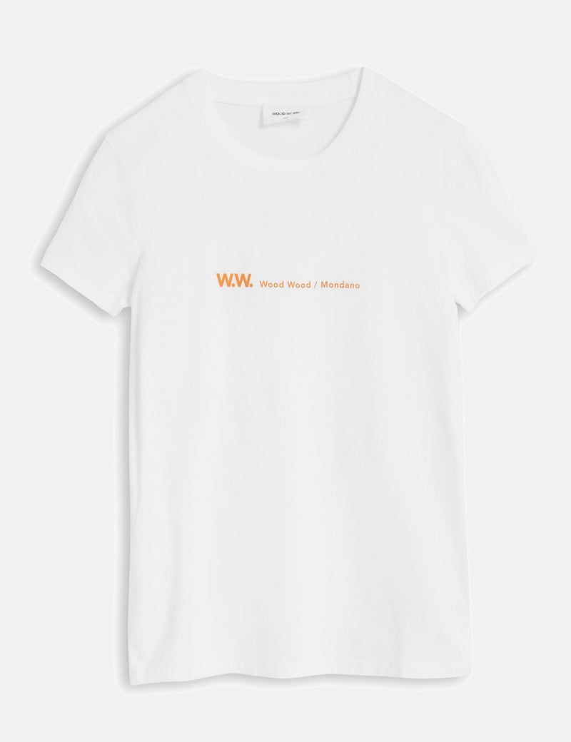 Frauen Wood Wood Eden T-Shirt - Hellweiß