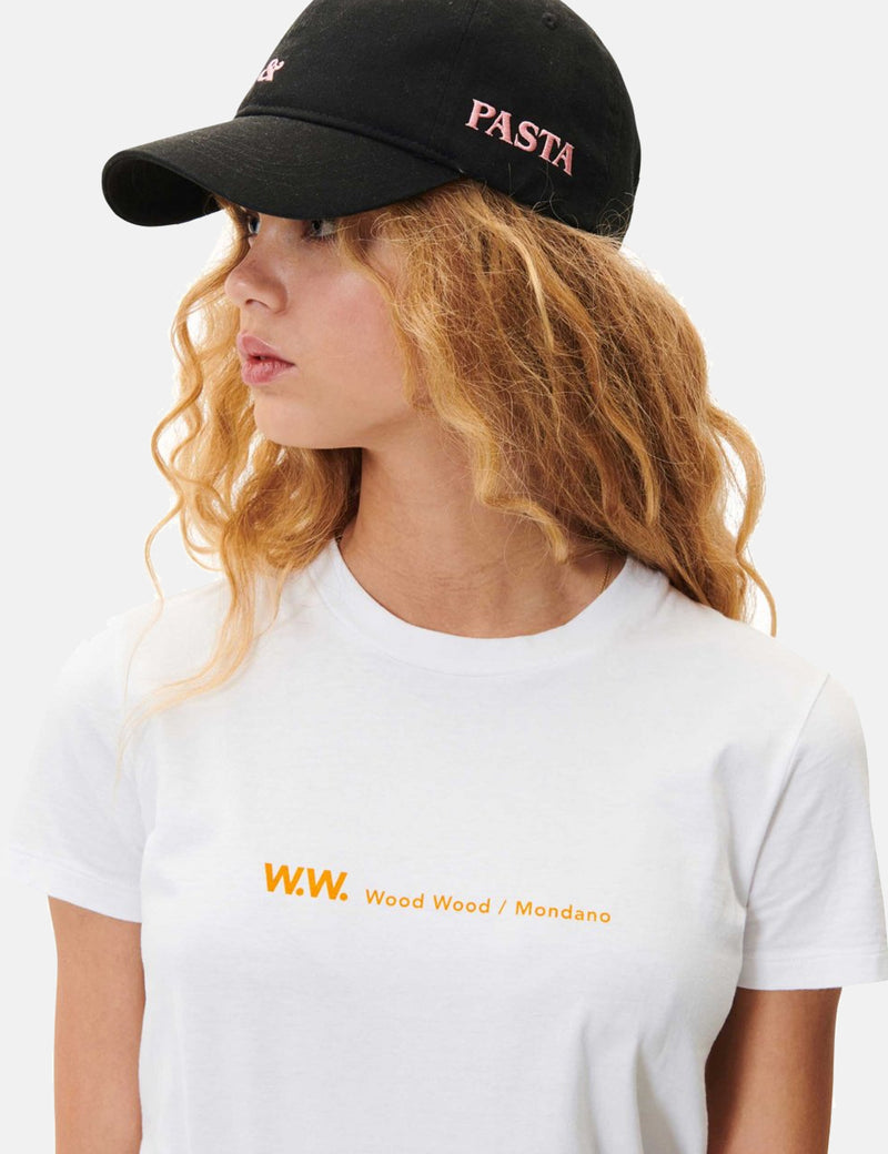 Womens Wood Wood Eden T-Shirt - Bright White