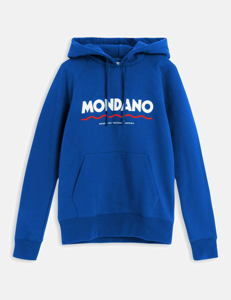 Wood Wood Raffi Hoodie - Blue