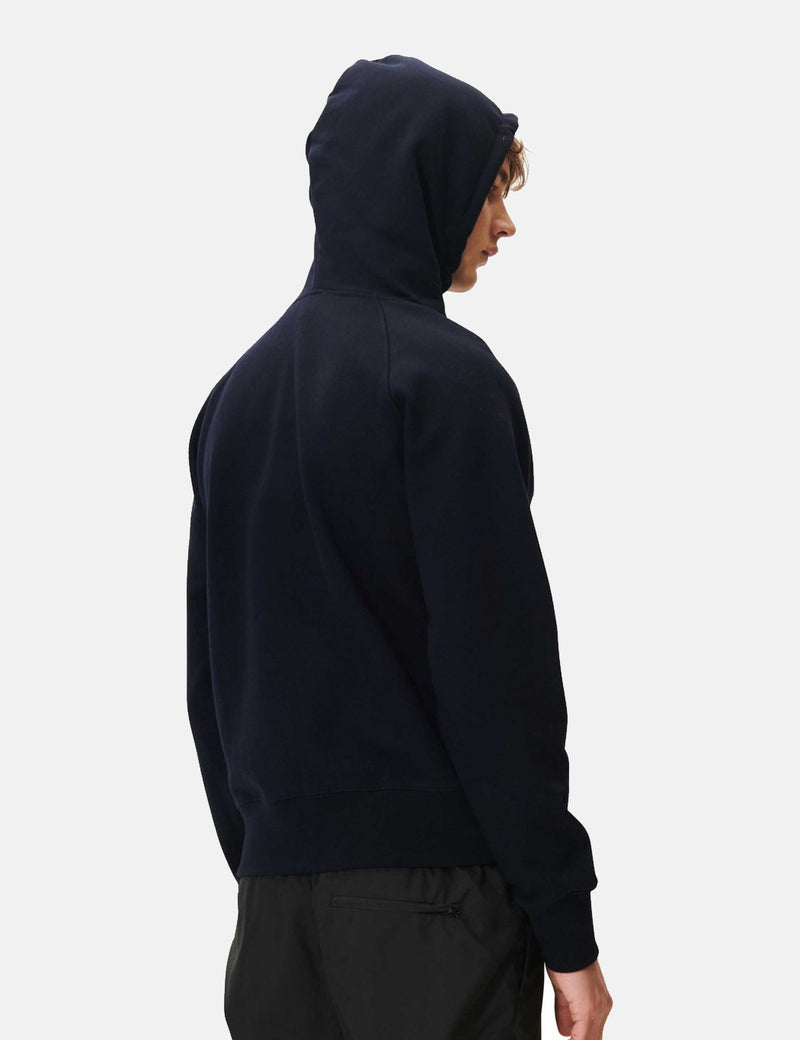 Wood Wood Raffi Hoodie - Navy