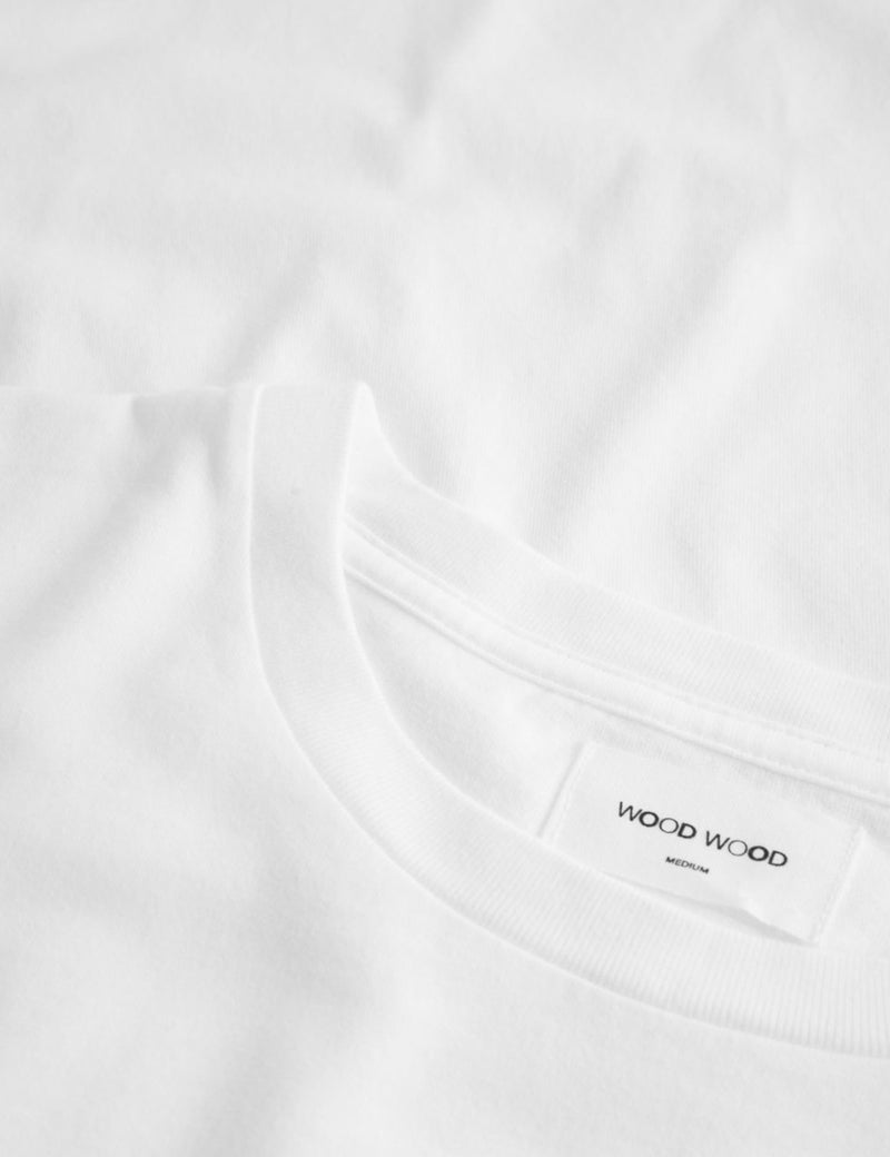 Wood Wood No One T-Shirt - Bright White