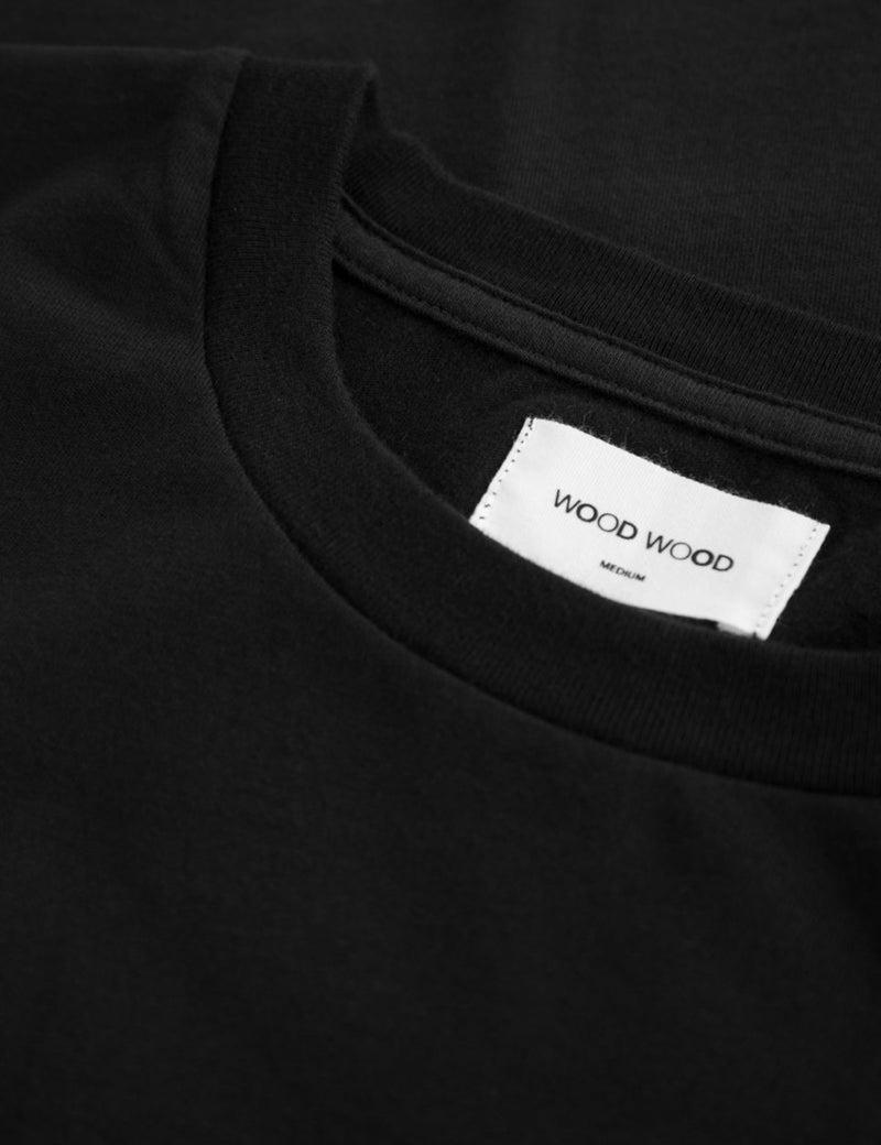 Wood Wood WW Box T-Shirt - Black