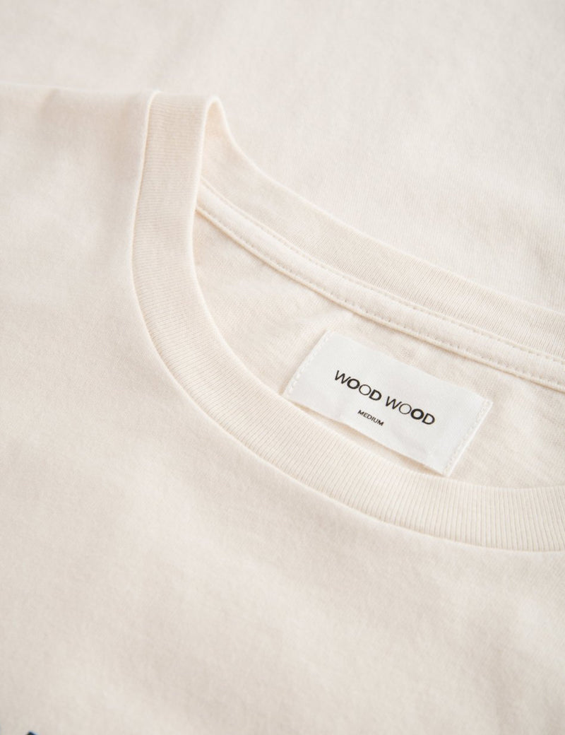 Wood Wood Out of Office T-Shirt - Off White