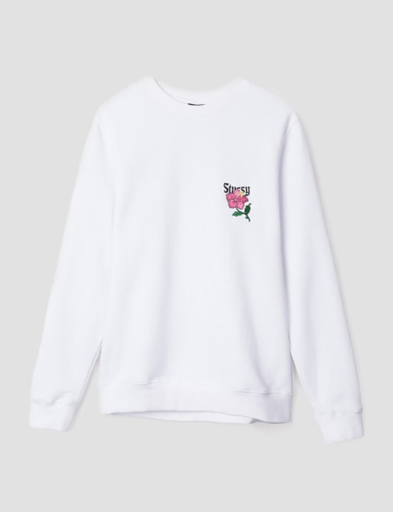 Stussy California Applique Sweatshirt - White