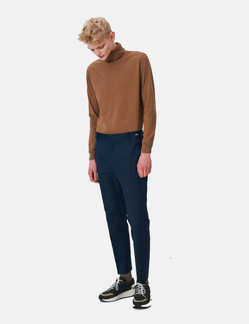 Wood Wood Tristan Trousers - Navy Blue