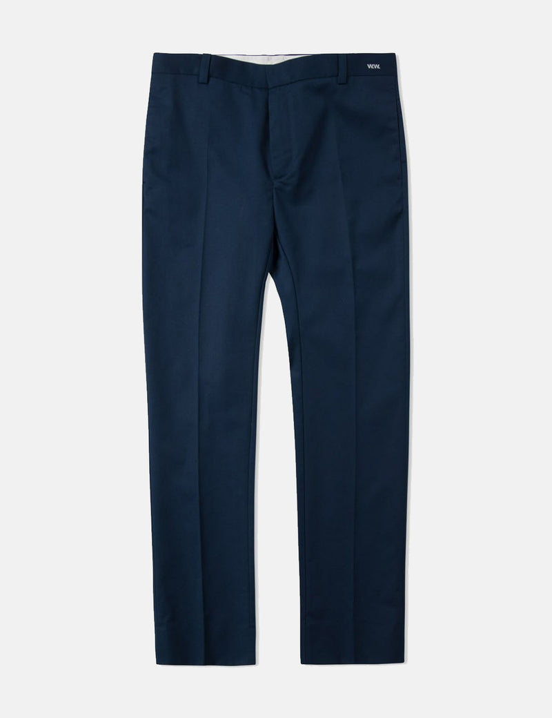 Wood Wood Tristan Trousers - Navy Blue