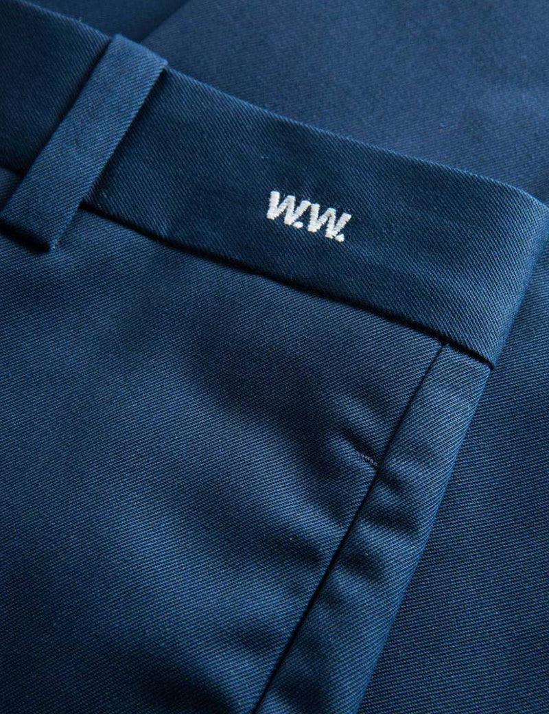 Wood Wood Tristan Trousers - Navy Blue