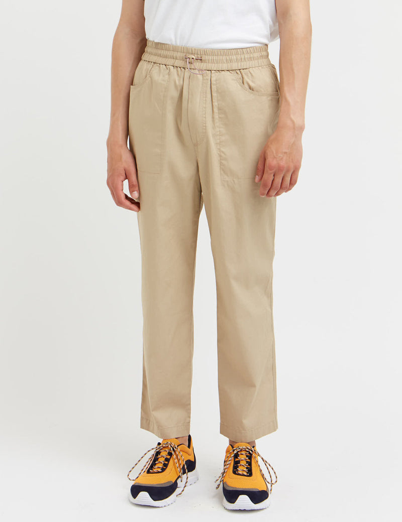 Wood Wood Buzz Trousers - Light Khaki Beige