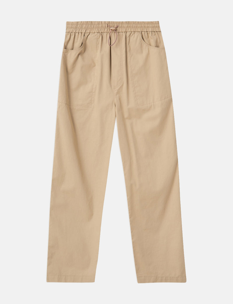 Wood Wood Buzz Trousers - Light Khaki Beige