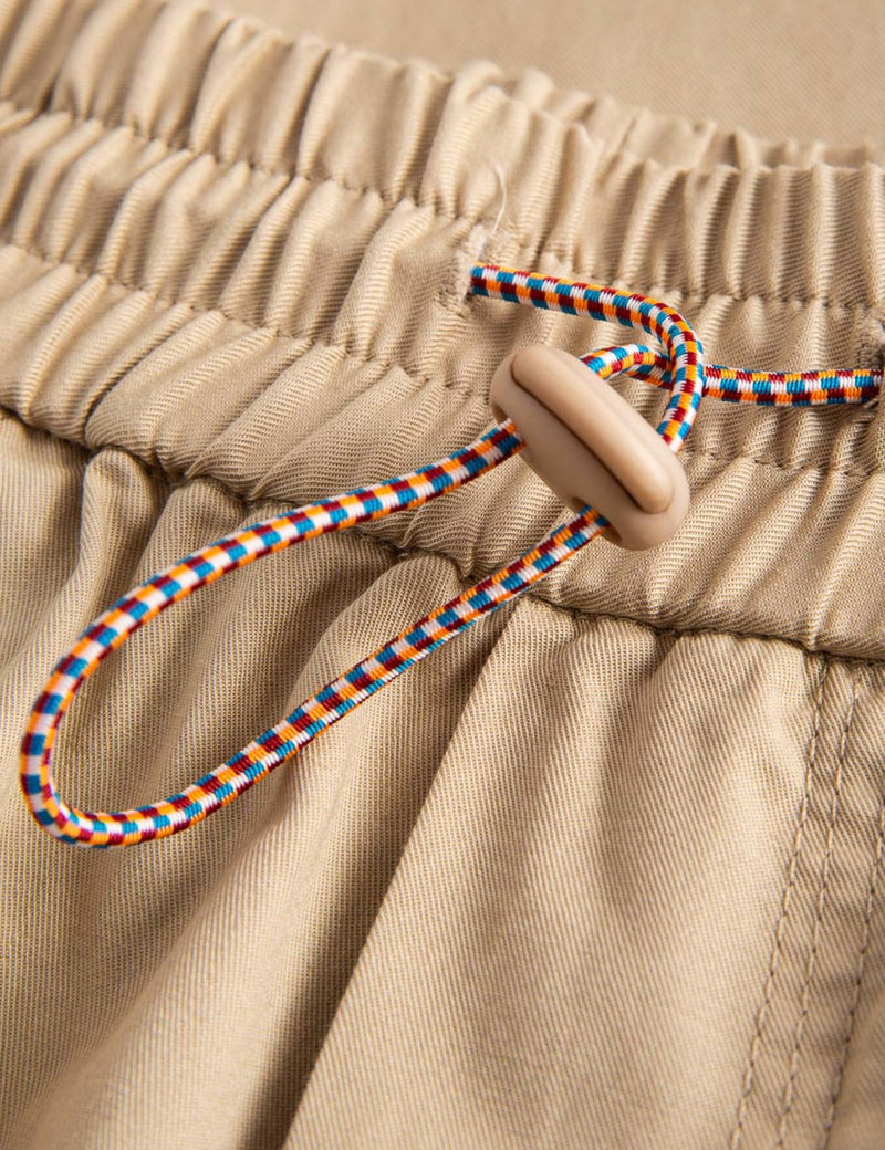 Wood Wood Buzz Trousers - Light Khaki Beige