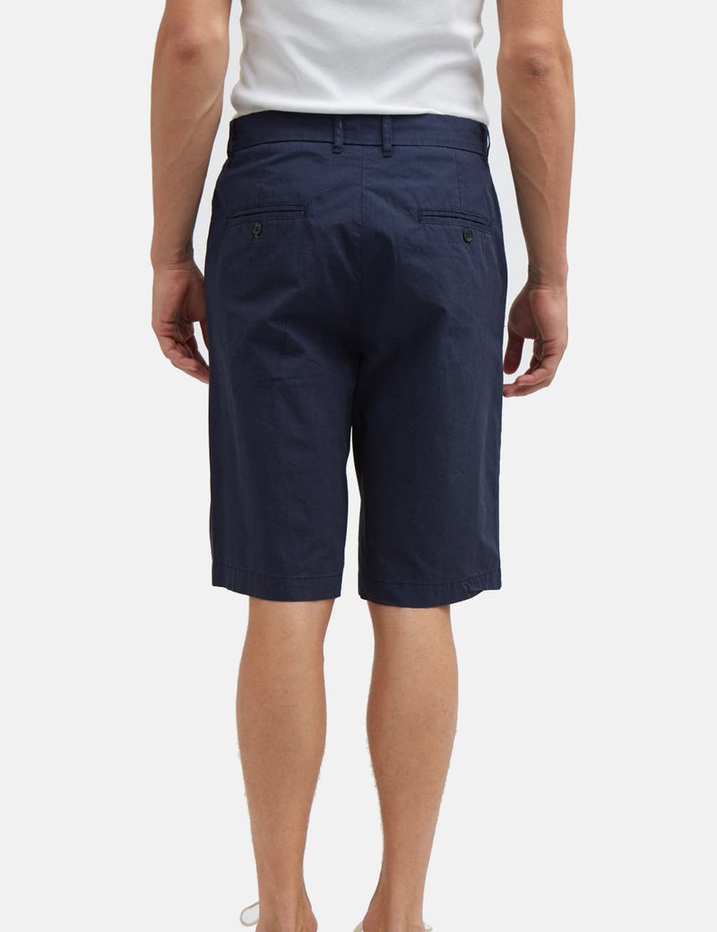 Wood Wood Afonso Shorts - Navy Blue