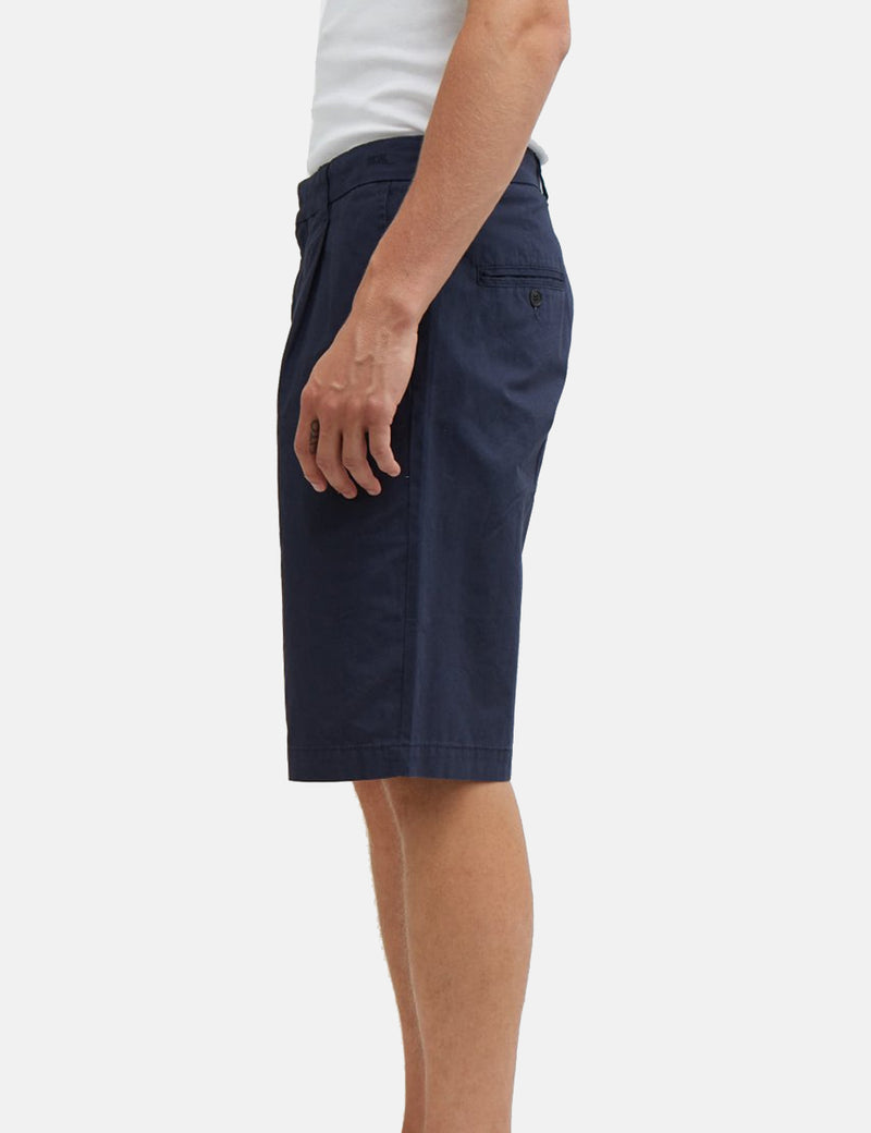 Wood Wood Afonso Shorts - Navy Blue