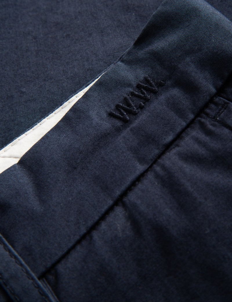Wood Wood Afonso Shorts - Navy Blue