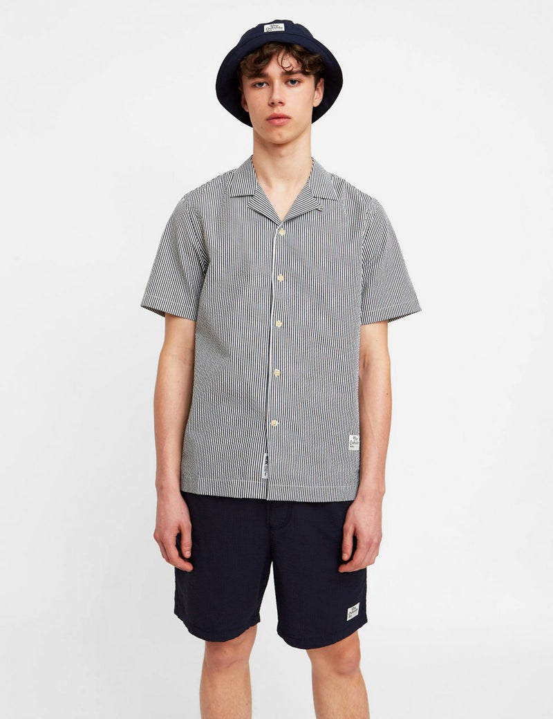 Wood Wood Baltazar Shorts - Navy Blue