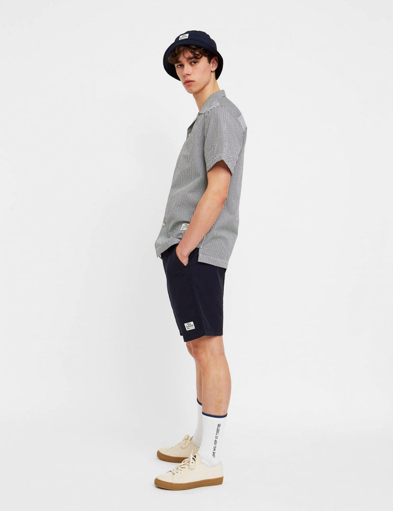 Wood Wood Baltazar Shorts - Navy Blue