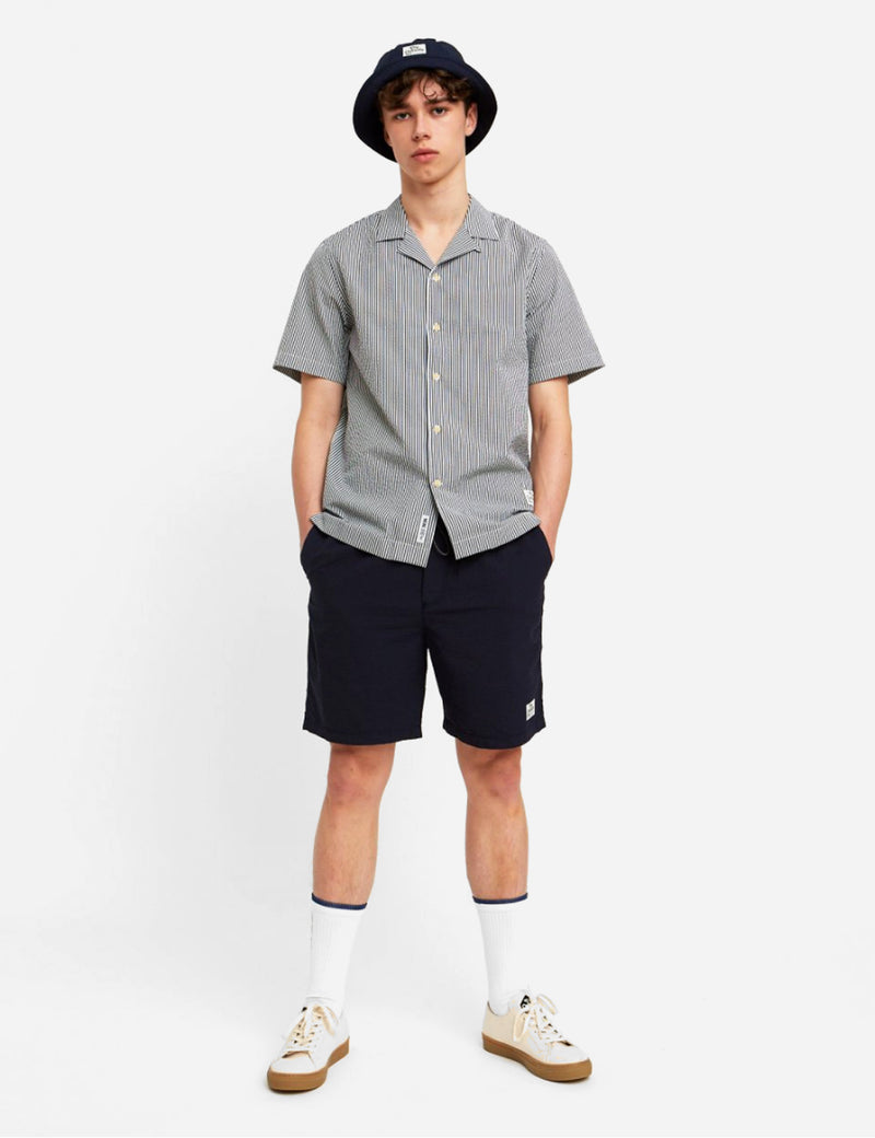 Wood Wood Baltazar Shorts - Navy Blue