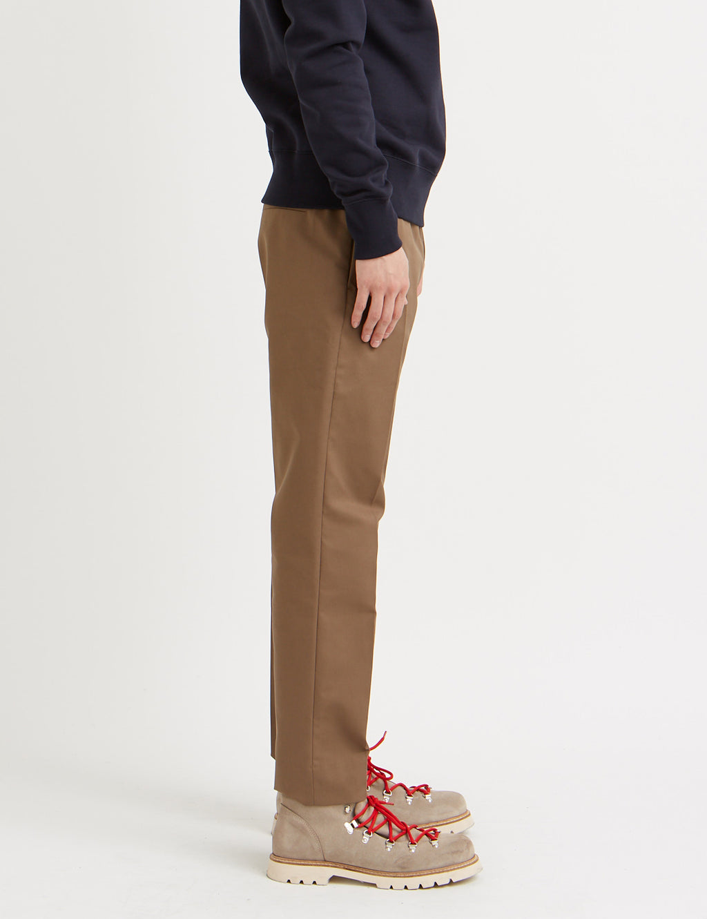 Wood Wood Tristan Trousers - Brown | URBAN EXCESS.