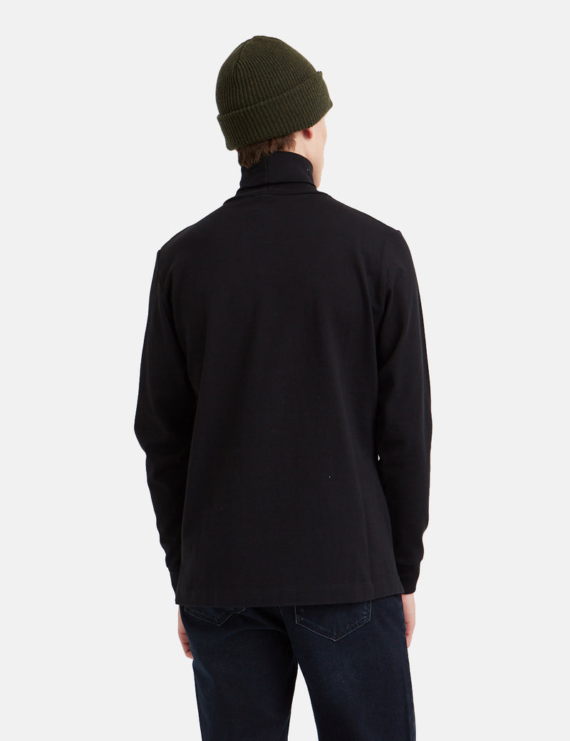 Wood Wood Austin Turtleneck - Black