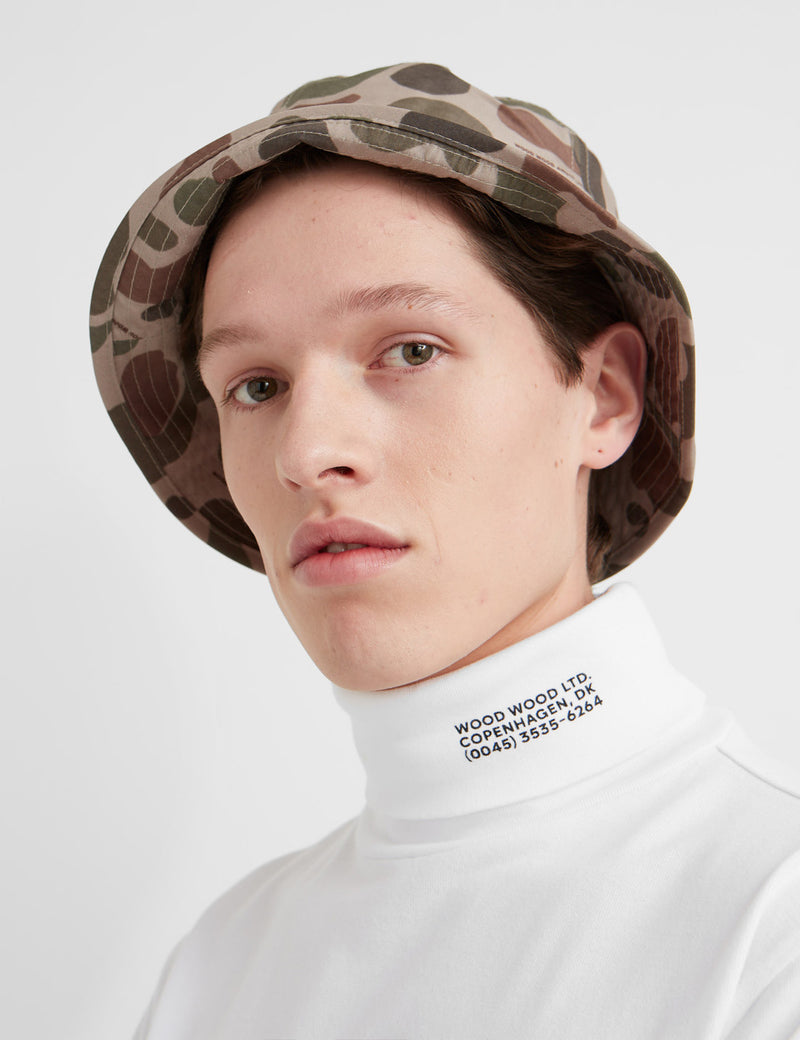 Wood Wood Austin Turtleneck - White