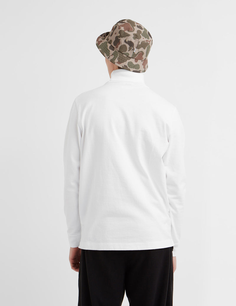Wood Wood Austin Turtleneck - White