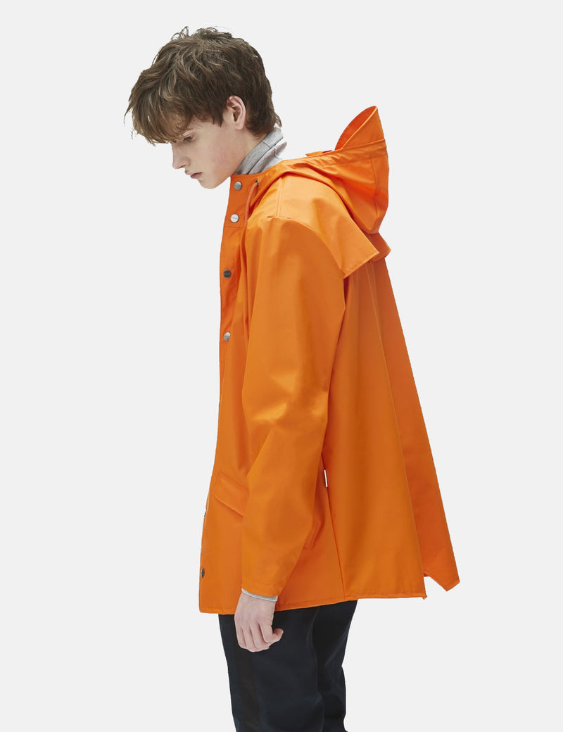 Rains 재킷-파이어 오렌지