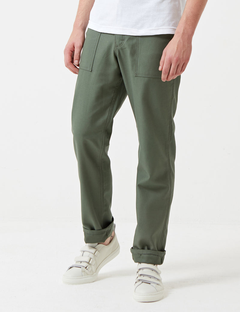 Stan Ray 4 Pocket Fatigue Pant (Loose Taper) - Olive Green | URBAN EXCESS.