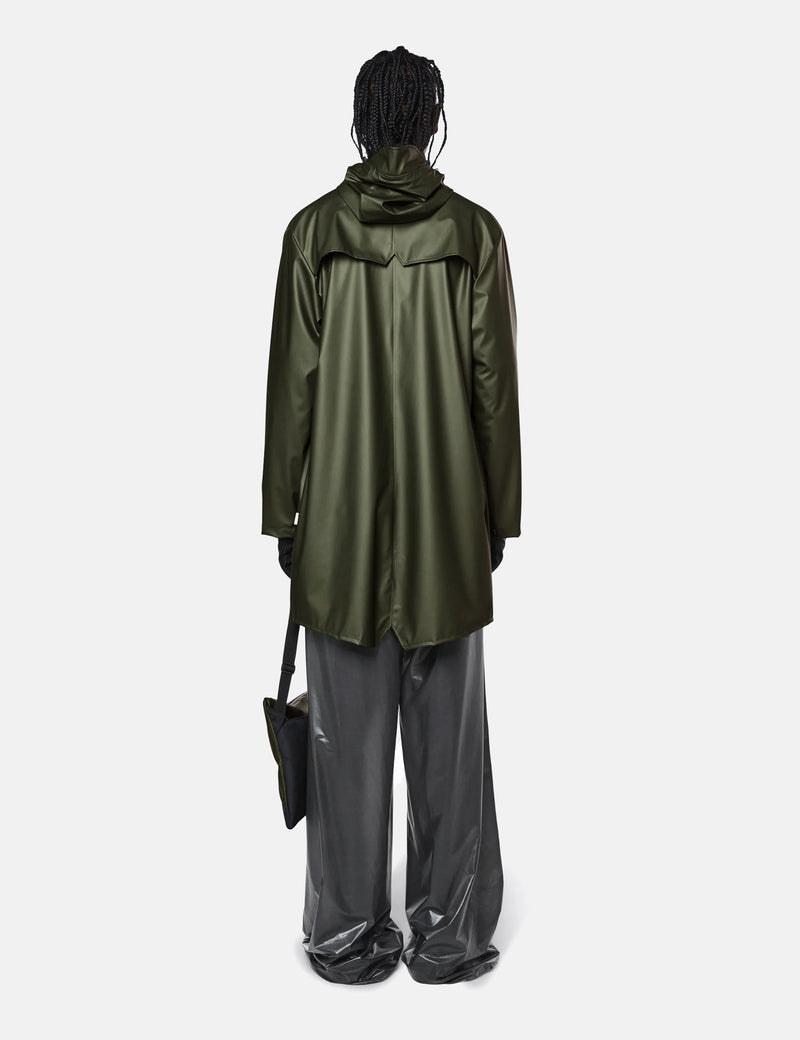 Veste longue Rains - Evergreen