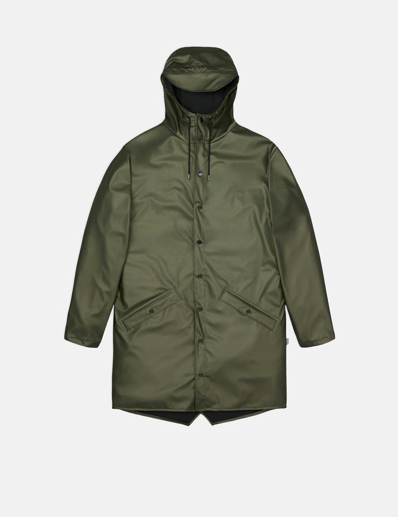 Veste longue Rains - Evergreen