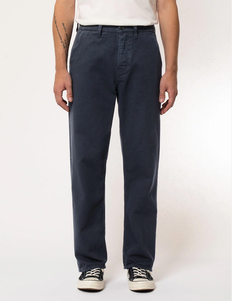 Pantalon Nudie Tuff Tony - Bleu Marine