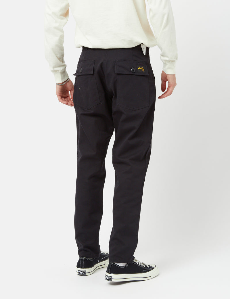 Stan Ray 4 Pocket Fatigue Pant (Loose Taper) - Black