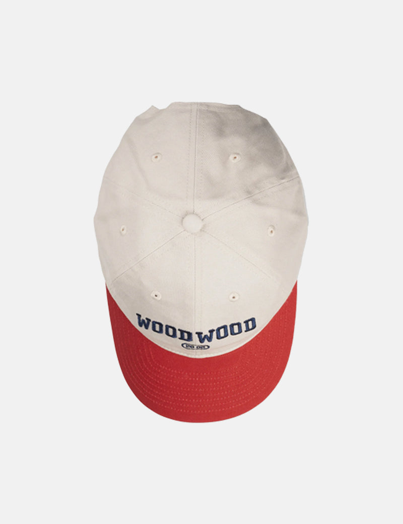 Casquette de Tennis Wood Wood Brian - Beige/Rouille