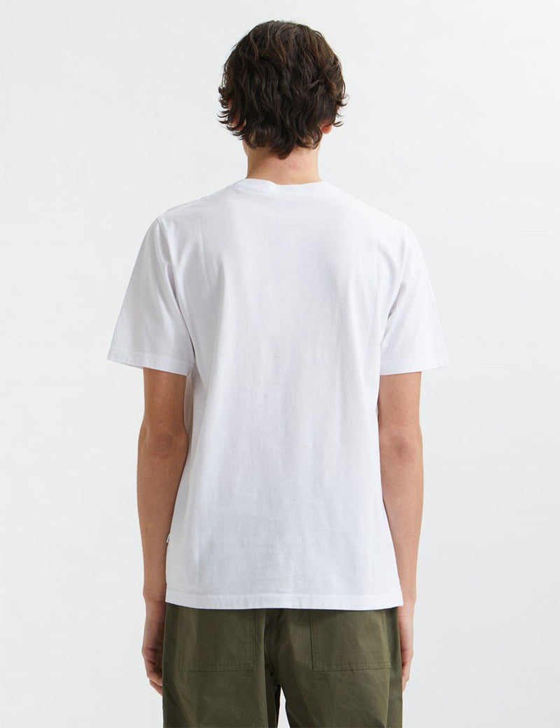Wood Wood Sami Info T-Shirt - Weiß