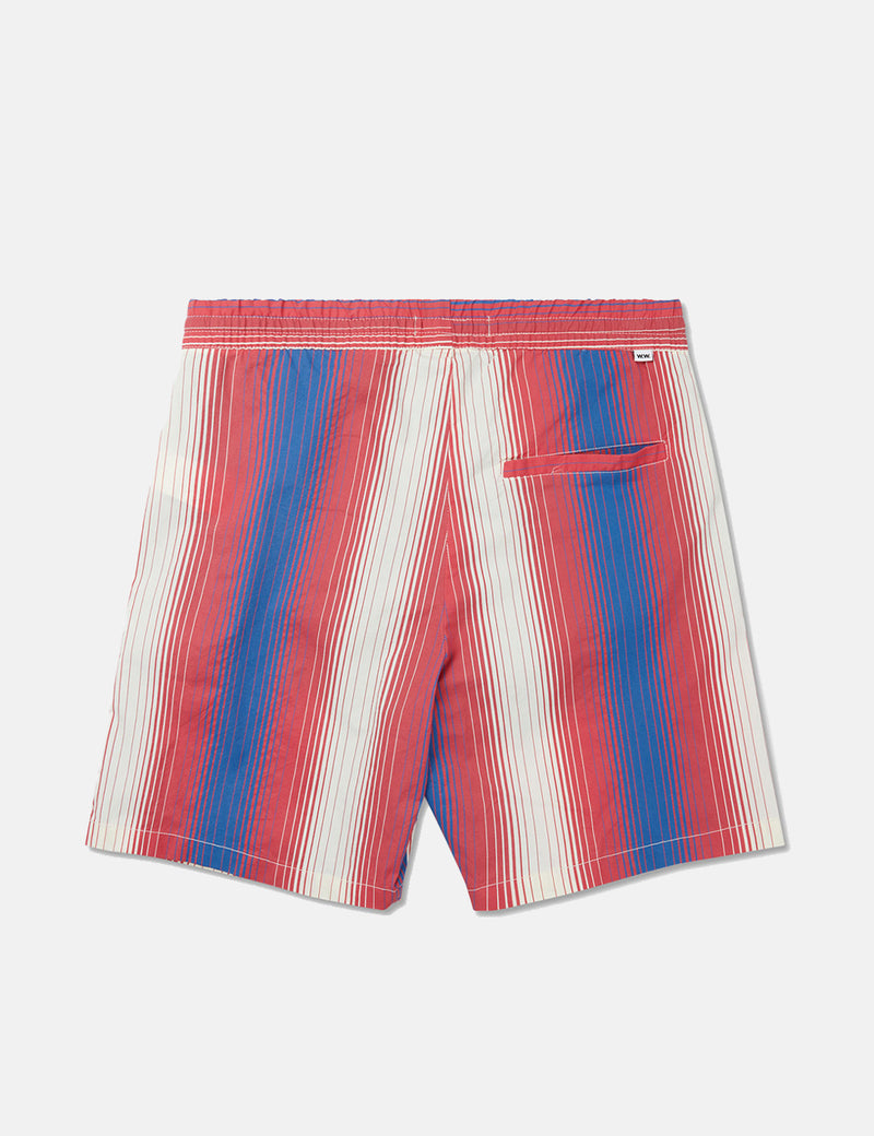Short de Bain Wood Wood Roy Gradient Stripe - Bleu Vif