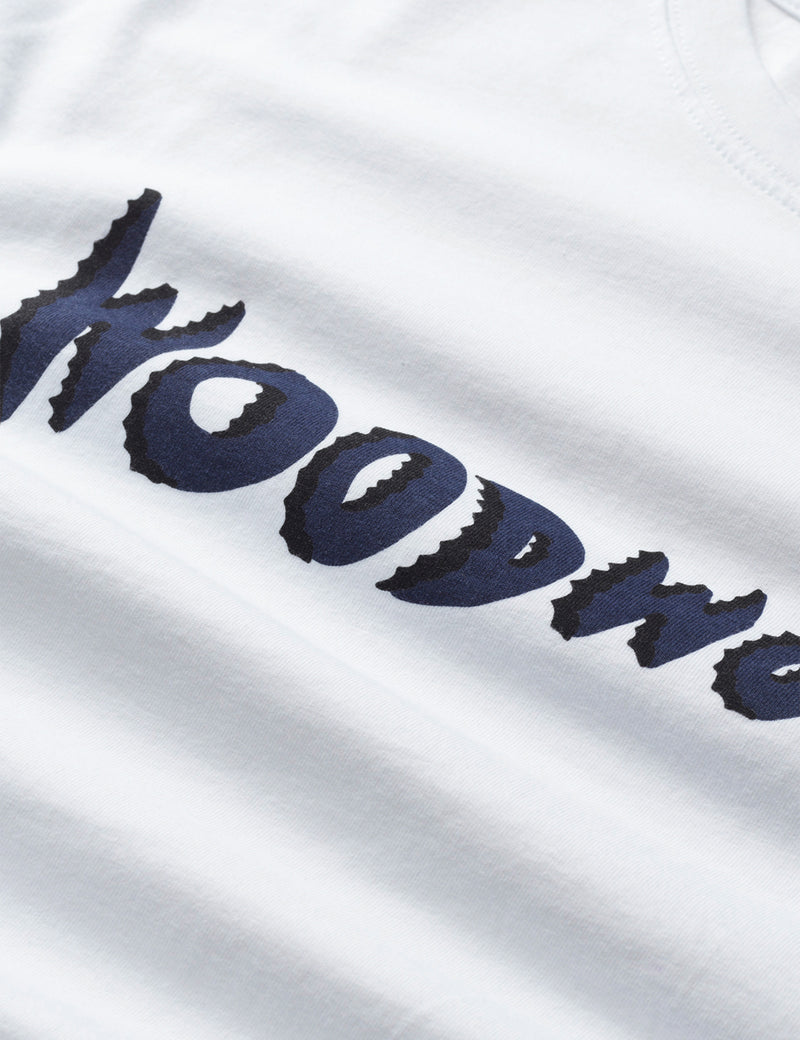 Wood Wood Sami JC Logo T-Shirt - White