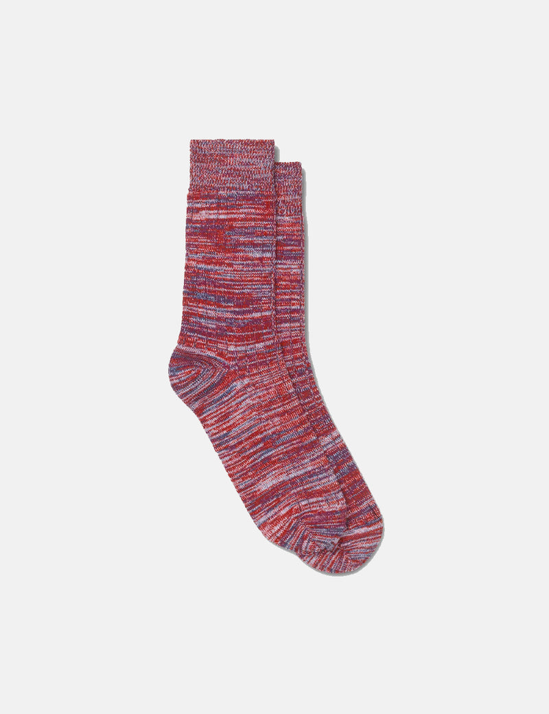 Wood Wood Jerry Twist Socks - Red
