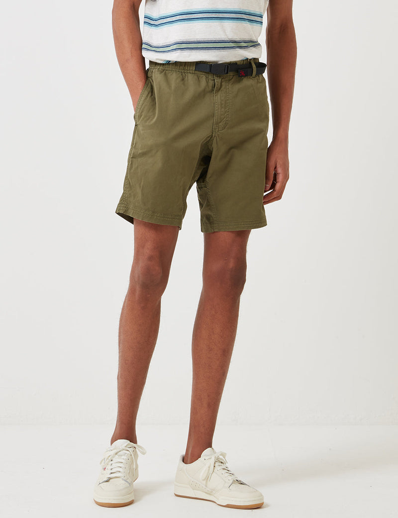 Gramicci NN-Shorts (Straight Fit) - Olive Green
