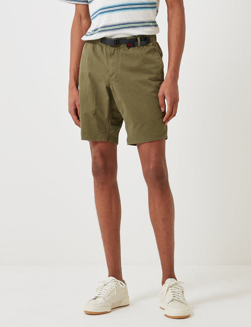 Gramicci NN-Shorts (Straight Fit) - Olive Green
