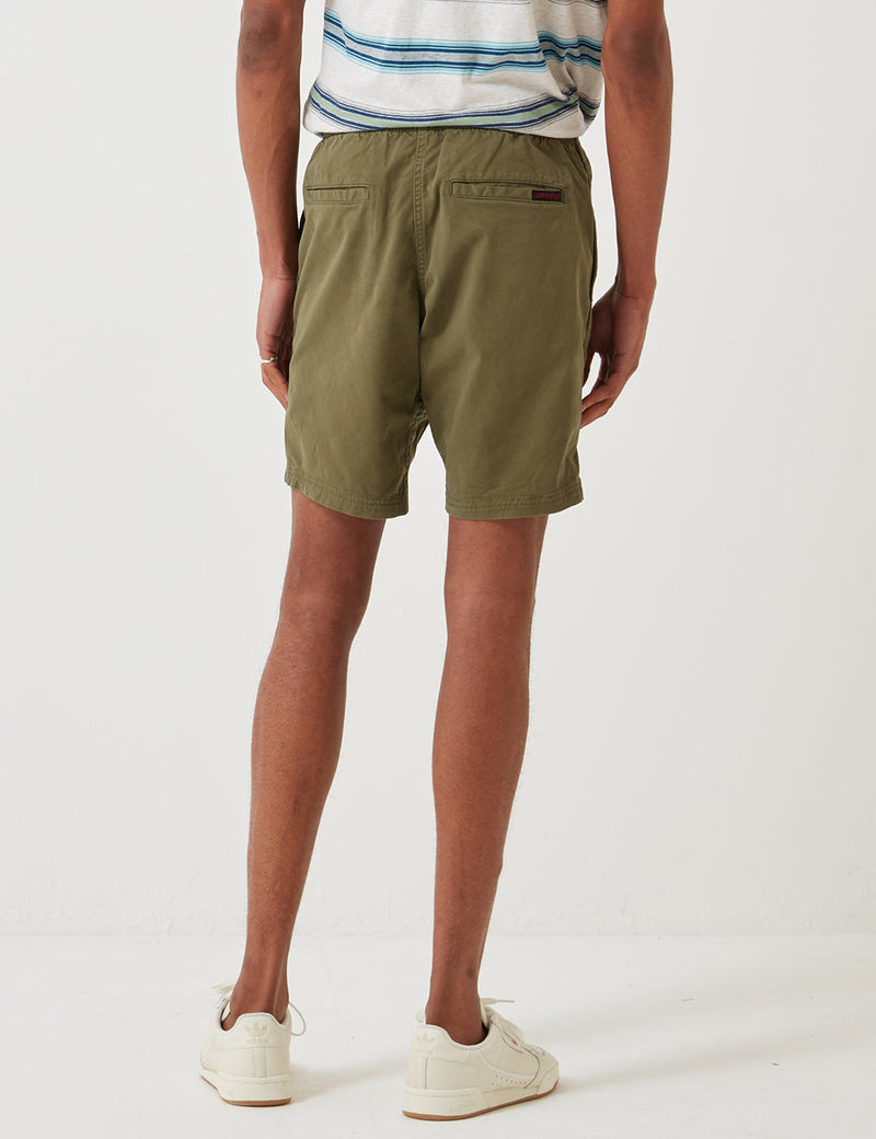Gramicci NN-Shorts (Gerade Passform) - Olivgrün