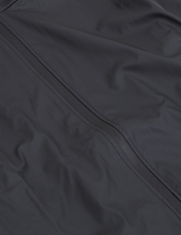 Rainsベースロングジャケット-ブラック