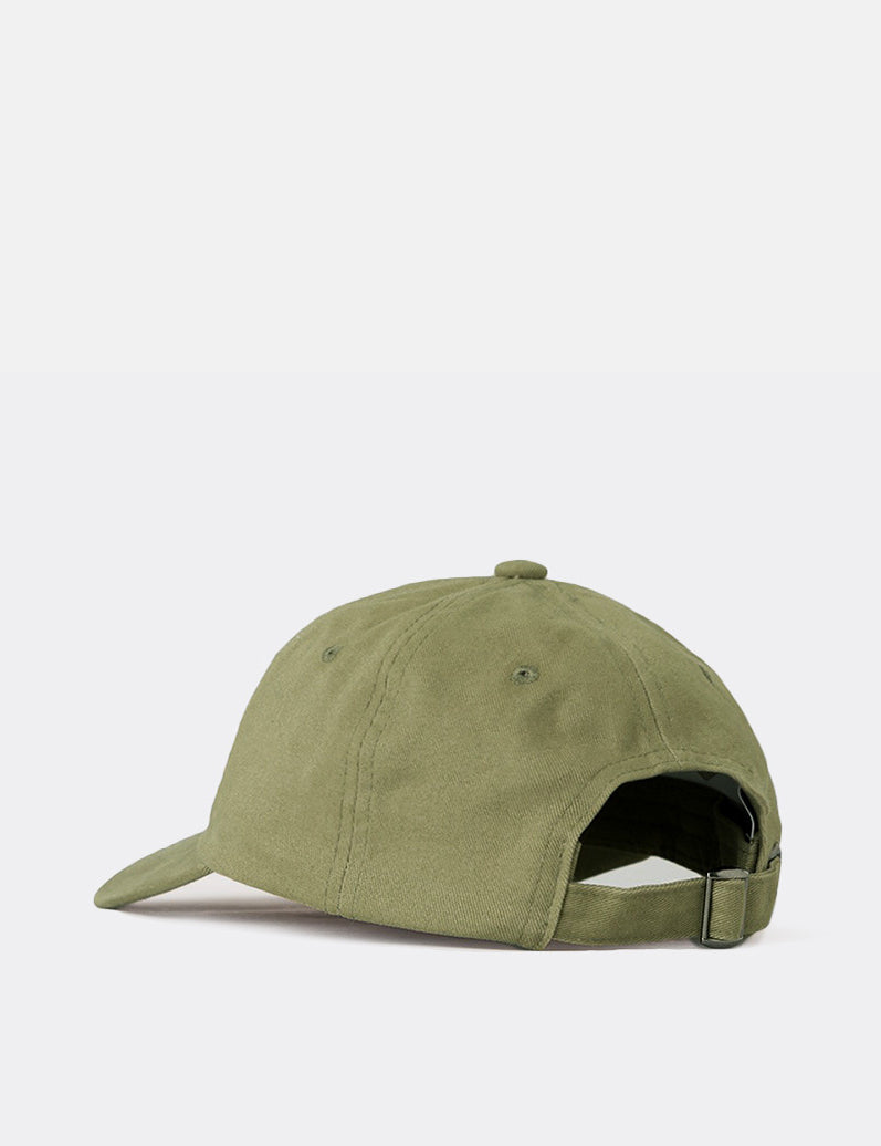 Stussy Basic Logo Low Pro Cap - Olive Green