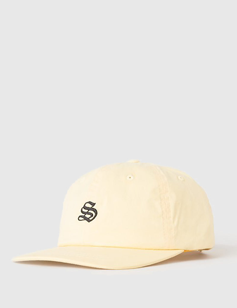 Stussy Bio Washed Low Cap - Yellow